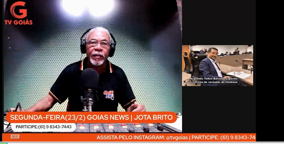 Deputado Tales Barreto rebate à críticas de vereador de Formosa